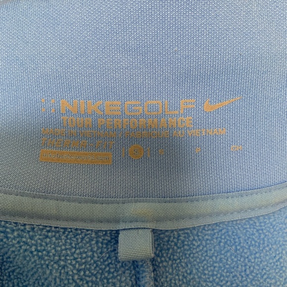 Nike Golf, Small, light blue, 1/4 zip pullover - Picture 4 of 4